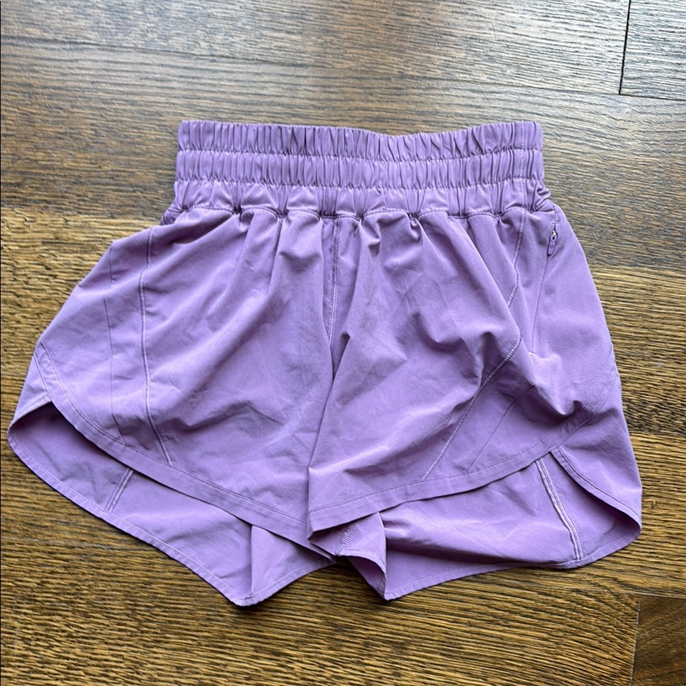 Lululemon Women's Purple Athletic Shorts size 4